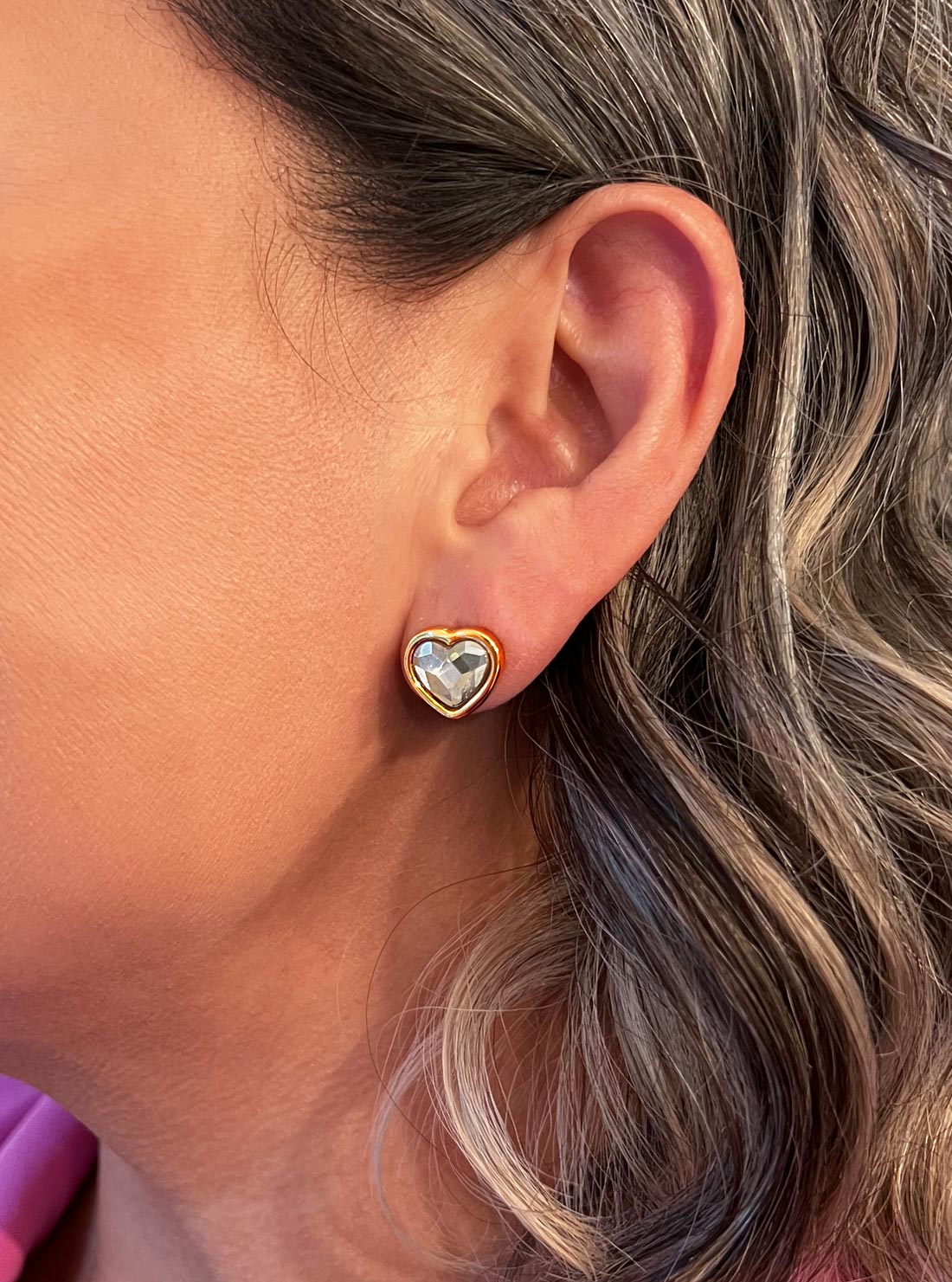 Truly love earrings silver