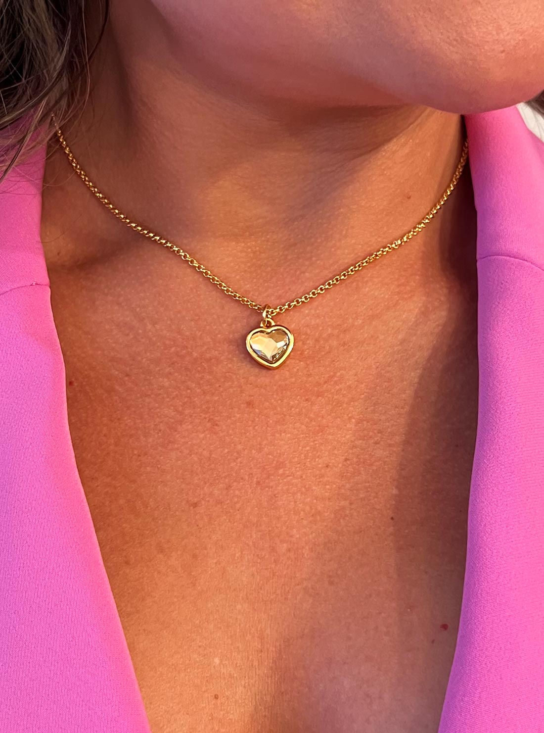 Truly love necklace gold