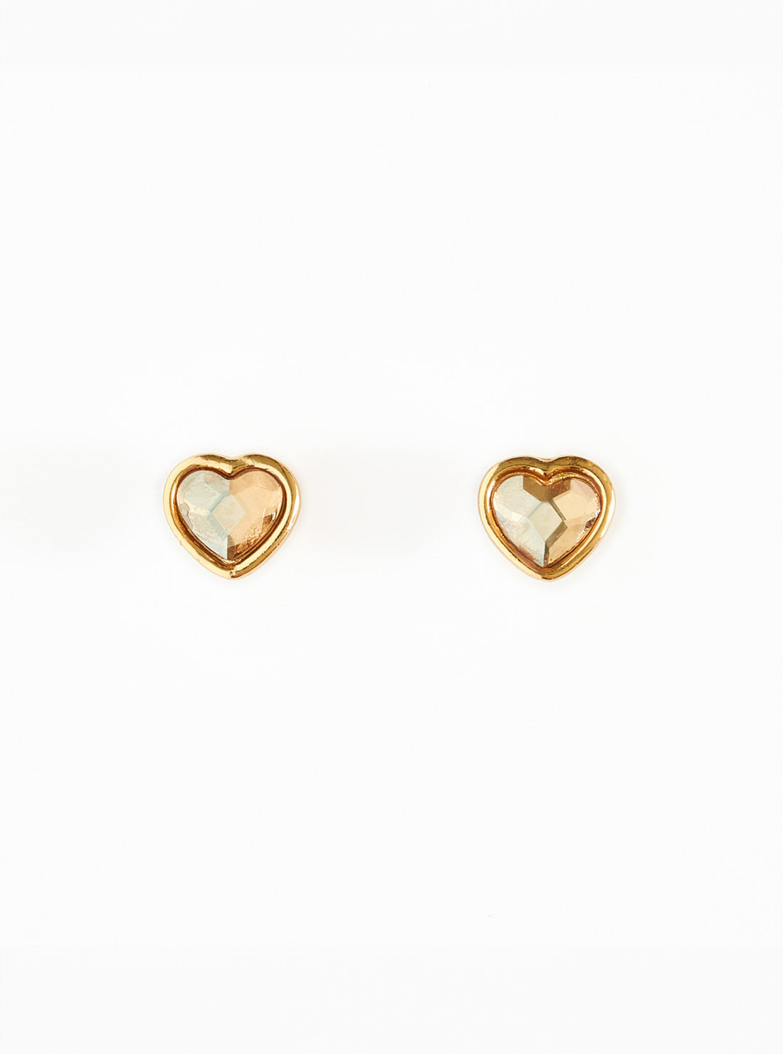 Truly love earrings gold
